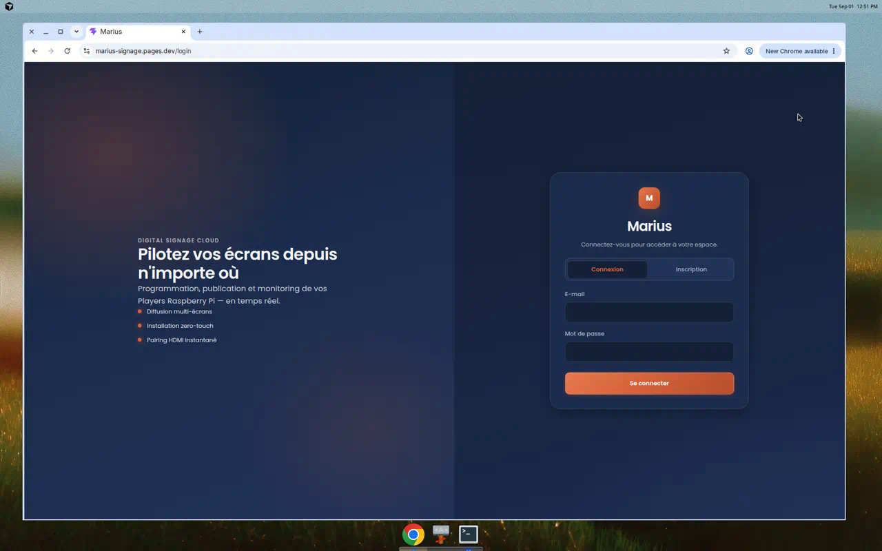 Marius interface